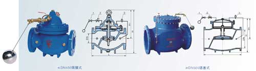100X遙控浮球閥 結(jié)構(gòu)圖片