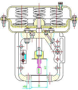 氣動薄膜執(zhí)行機構(gòu)工作原理詳解